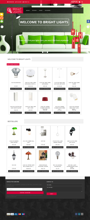 Opencart online shop